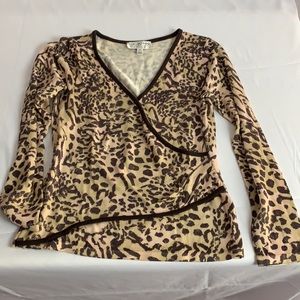 At. John collection by Marie Gray Leopard sweater